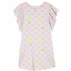 Girls Stem Geo Print Flutter Dress‎ Tunic Size 8